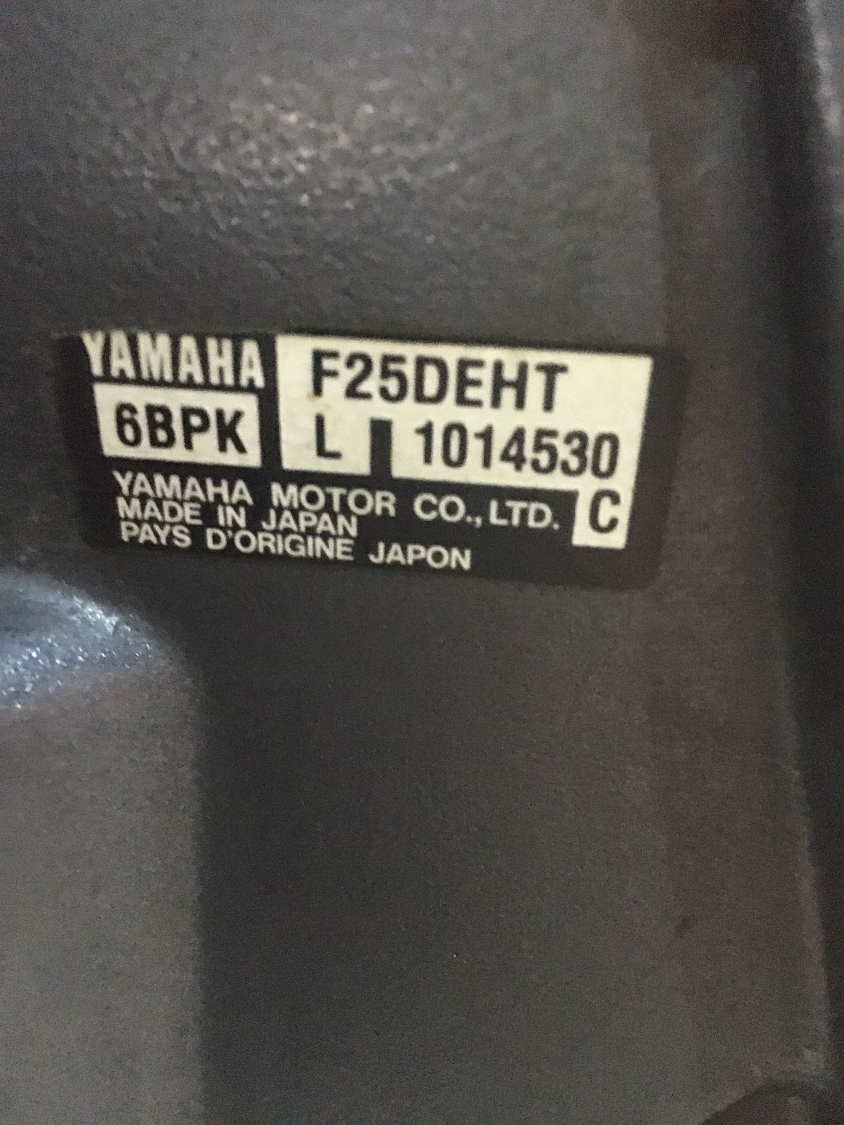 YAMMAHA 25