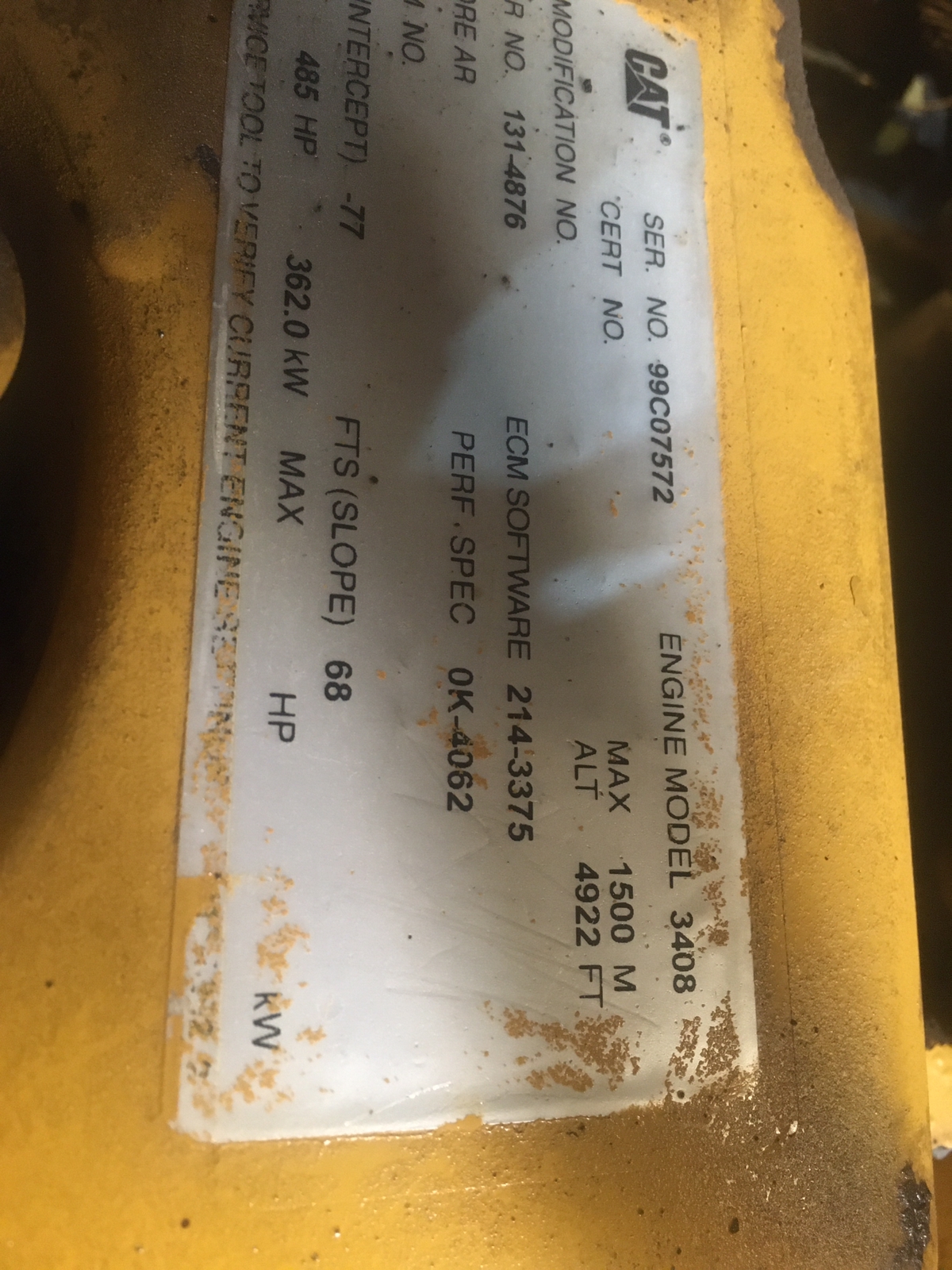CAT 3408